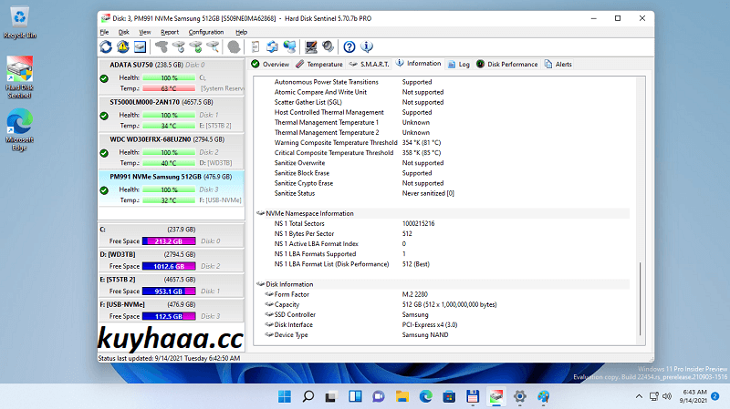 Hard Disk Sentinel Pro 6.40.1 Full Terbaru Version