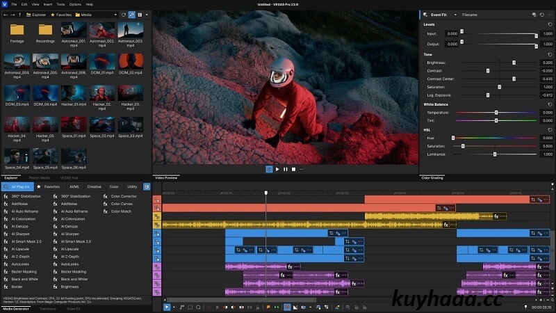 MAGIX Vegas Pro 22.0 Build 239 Full Terbaru Version