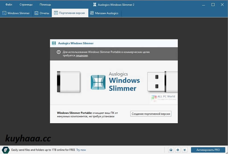 Auslogics Windows Slimmer Pro 2026 Full Terbaru Version