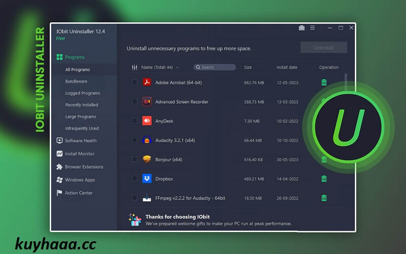 IObit Uninstaller Pro 2026 Full Version Terbaru