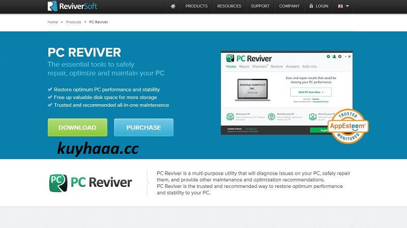 ReviverSoft PC Reviver 3.10.2.8 Full Terbaru Version