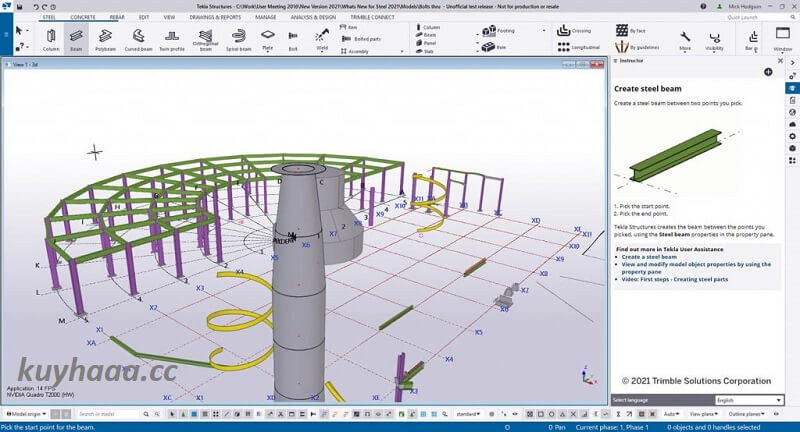 Trimble Tekla Structures 2026 Full Terbaru Version
