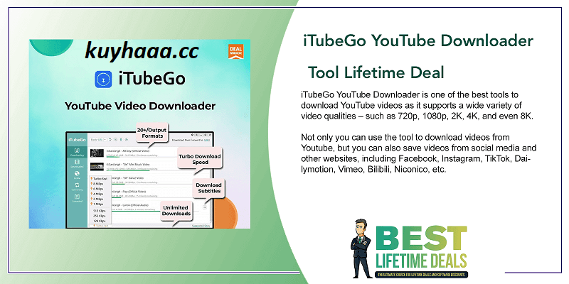 iTubeGo YouTube Downloader 2026 Full Version Terbaru
