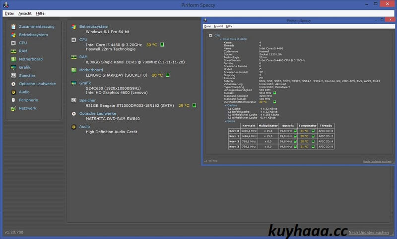 Piriform Speccy Pro Full Terbaru